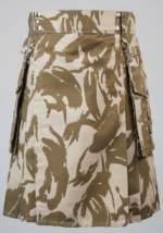 Premium Hand-Made Scottish Camo Kilt | Utility Kilt
