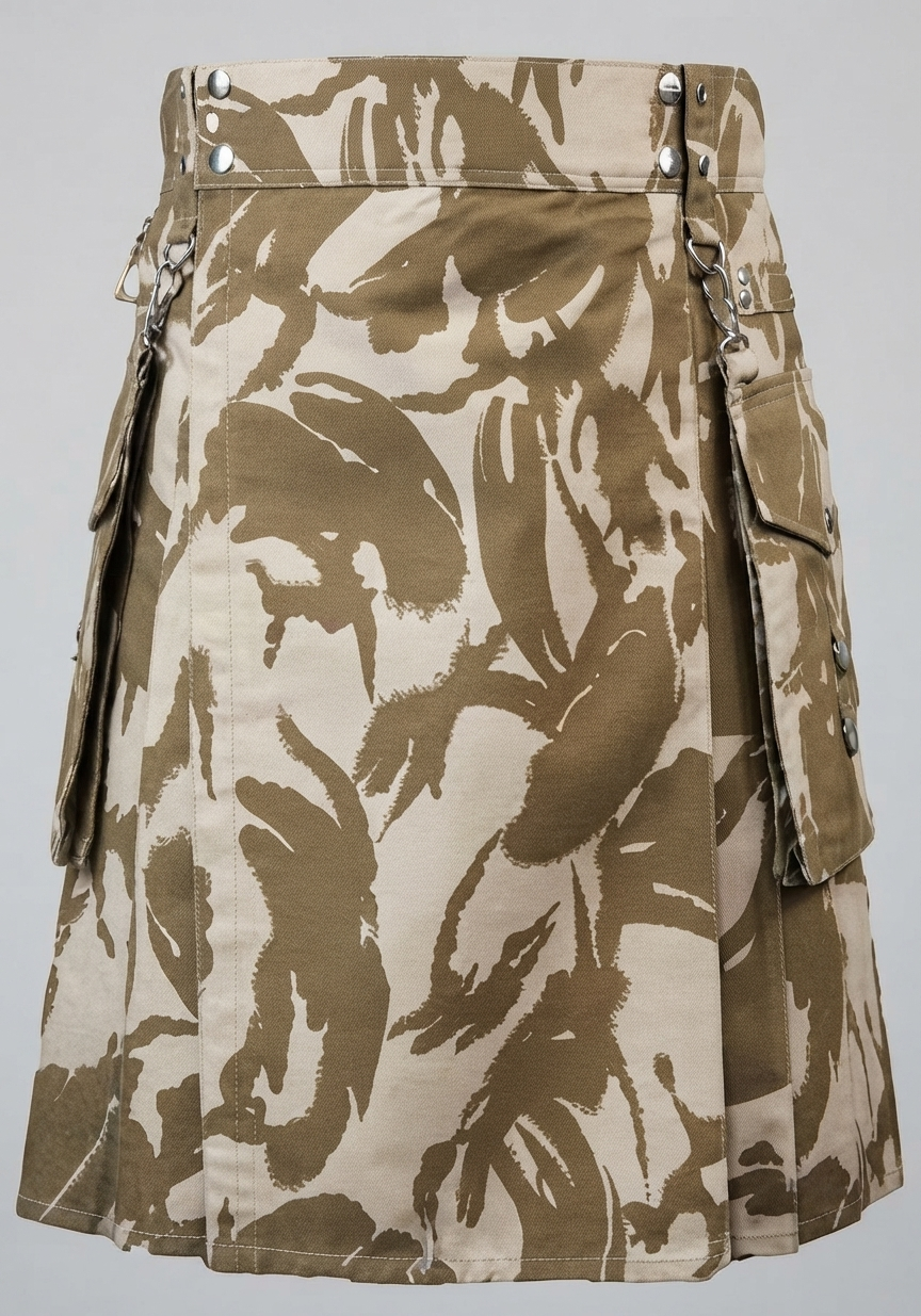 Gemini_Generated_Image_c6ntsic6ntsic6nt Premium Hand-Made Scottish Camo Kilt | Utility Kilt - Image 1