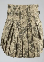 Rugged Heritage: Custom Digital Camo Utility Scottish Kilt - Image 2