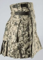 Rugged Heritage: Custom Digital Camo Utility Scottish Kilt - Image 3
