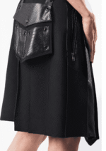 Handcrafted Gothic Men's Fashion Scottish Kilt - Image 3