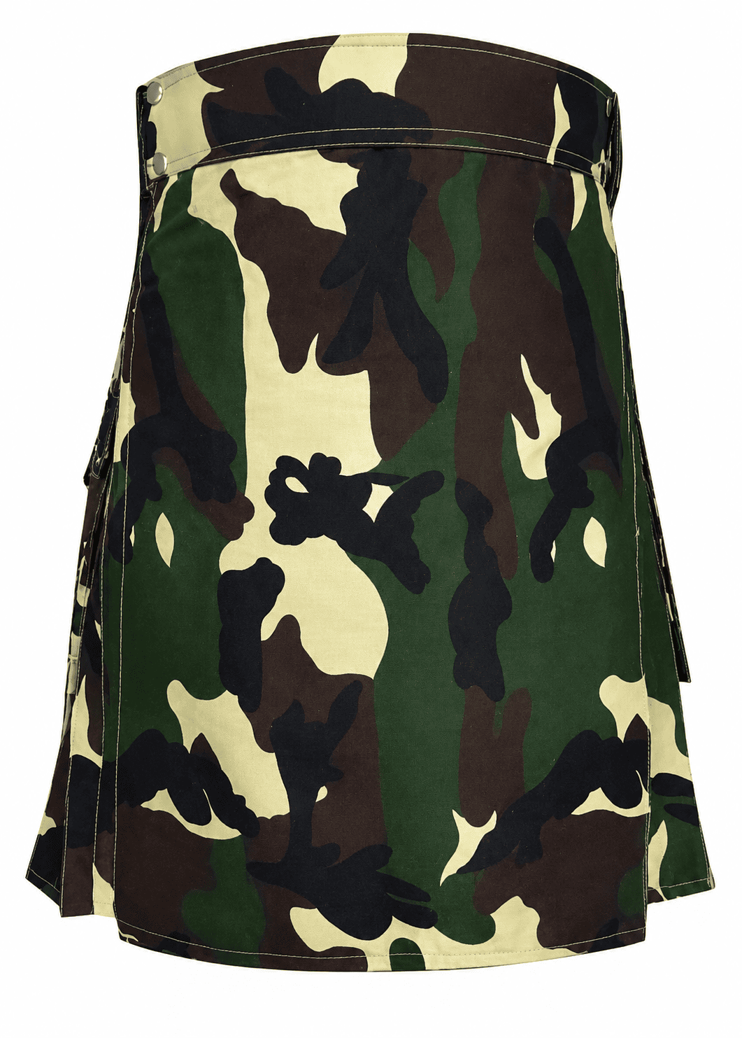 Premium Quality Custom Made USA Army Camouflage Utility Kilt (Image 1) Custom USA Army Camouflage Utility Kilt | Men in Kilt - Image 1