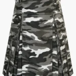 Men's Modern Urban Camo Utility Kilt