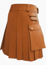 Premium Brown Leather Kilt | Rugged & Refined - Image 2
