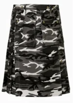 Handcrafted Urban Camo Kilt | Tactical Utility Wear