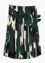 Ultimate Woodland Camo Kilt | Bold Tactical Utility Wear - Image 2