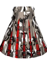 Royal Stewart Urban Camo Hybrid Kilt | Modern Scottish Wear109 - Image 2