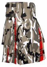 Royal Stewart Urban Camo Hybrid Kilt | Modern Scottish Wear109 - Image 3