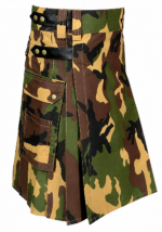 Military-Style Heavy-Duty Utility camo kilt - Image 2