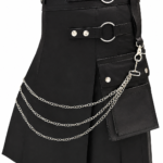 The Ultimate Chain-Adorned Scottish Kilt | Make Your Statement