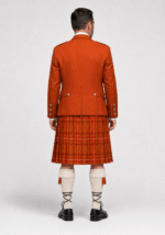 Australia Tartan Kilt & Russet Orange Argyle Jacket Outfit - Image 2