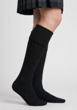 Classic Black Kilt Socks - Image 3