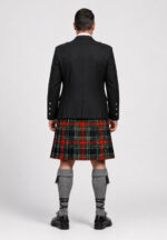 Black Stewart Tartan Kilt Outfit | Formal Scottish Highland Wear - Image 4