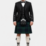 Premium Scottish Highland Wear Black Watch Kilt Outfit