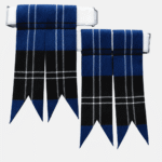 Hand made Ramsay Tartan Kilt Flashes Set