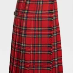 Women's Red Tartan Utility Kilt