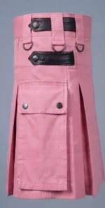Modern Pink Utility Kilt - Image 3