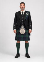 Black Watch Tartan Argyle Kilt Outfit | Formal Highland Wear