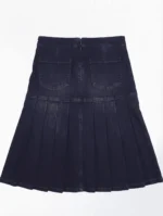 Utility-Pocket Denim Kilt - Image 2