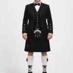 Solid Black Tartan Outfits