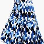 Stand Out in Blue: Hand-Crafted Tactical Camouflage Kilt