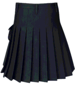 Scottish Black Utility Kilt | Heavy-Duty Work Kilt - Image 2