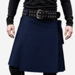 Traditional Scottish Purple Cargo Kilt | Utility Kilt