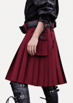 Stand Out in Bold Style: Red Utility Kilt for Men in Kilt - Image 2