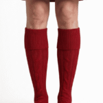 Scottish Red Kilt Socks