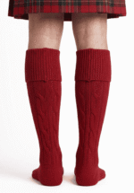 Scottish Red Kilt Socks - Image 2
