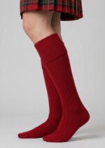 Scottish Red Kilt Socks - Image 3