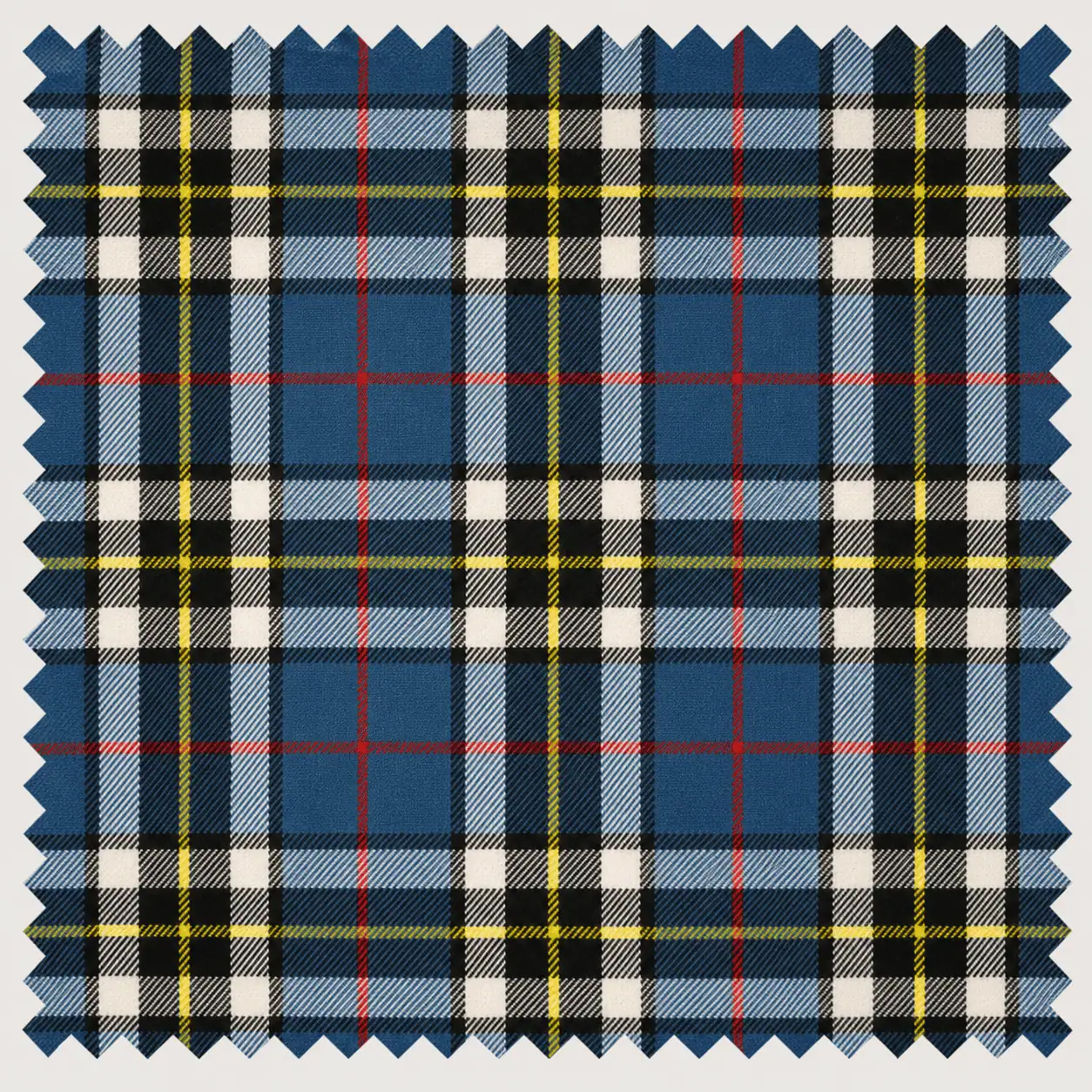 Thomson-Dress-Blue-Modern Tartan fabric 1 Thomson Dress Blue Modern Tartan Fabric - Image 1
