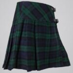 Black Watch Tartan Pleated Kilt