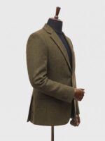 Brown Tweed Coat - Image 2