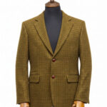 Mustardy Tweed Coat