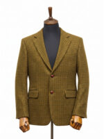 Mustardy Tweed Coat