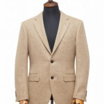 Beige Tweed Coat