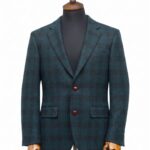 Plaid Tweed Coat