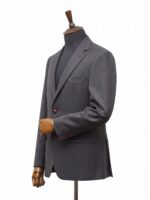 Charcoal Tweed Coat - Image 2