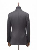 Charcoal Tweed Coat - Image 3