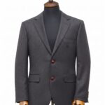 Charcoal Tweed Coat
