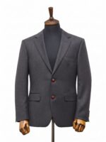Charcoal Tweed Coat
