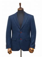 Blue Tweed Coat